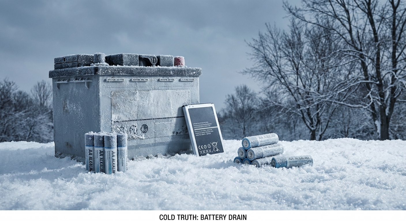 Why Do Batteries Drain Faster in Cold Weather?
